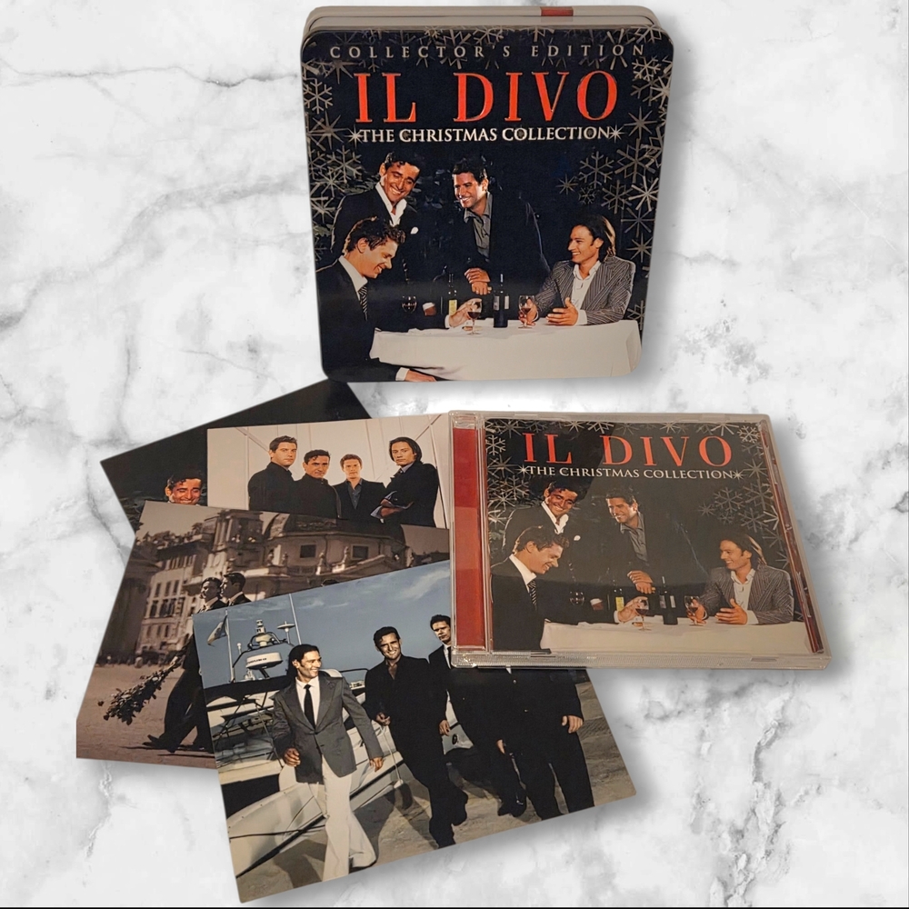 CD - Il Divo "The Christmas Collection" Collector's Edition w/Metal Tin Case